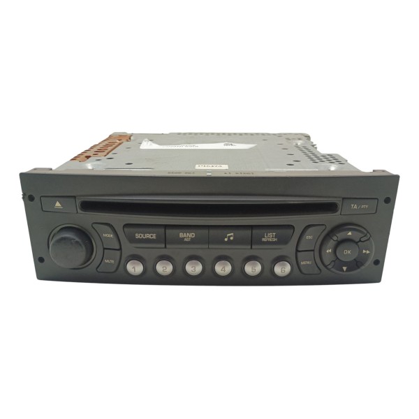 Radio Cd Player Original Citroen C4 Picasso 2007 2012 Usado