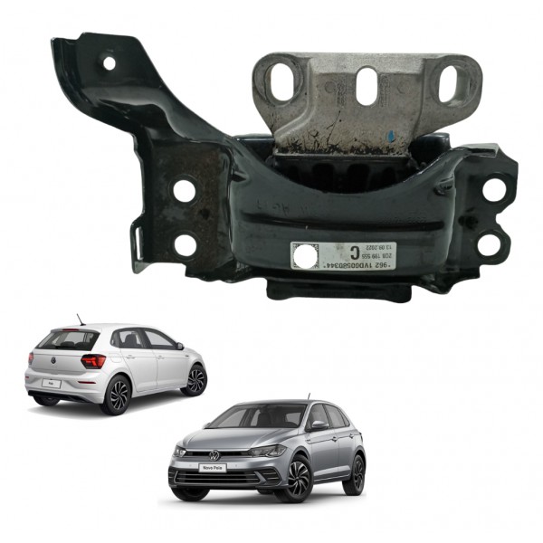 Coxim Calço Suporte Cambio Mec Vw Polo Tsi 2019 2023 Usado