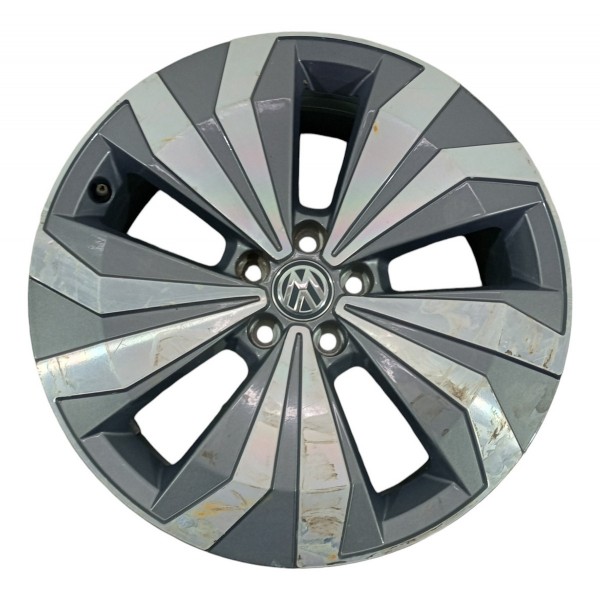 Roda Liga Leve Diamantada Aro 17 Vw T Cross Original Usado