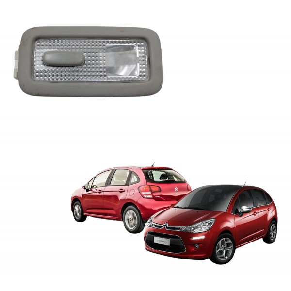 Luz Cortesia Do Teto Traseiro Citroen C3 2013 2017 Usado