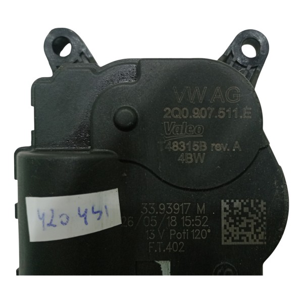 Motor Atuador Caixa Do Ar Vw Gol G5 G6 G7 Valeo Usado