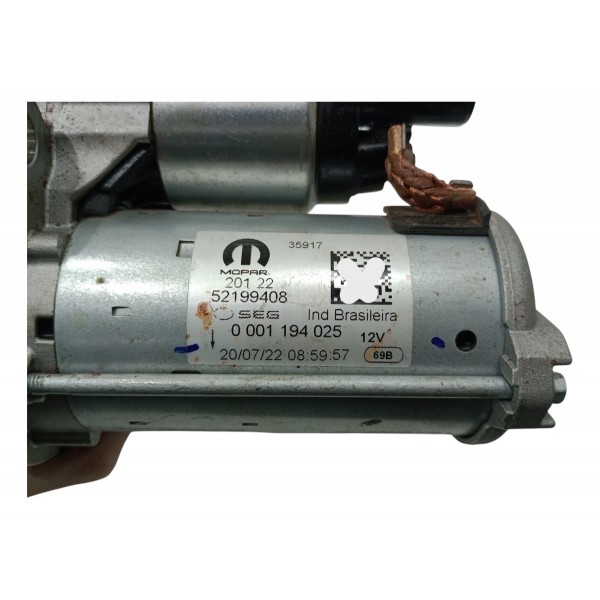 Motor Arranque Partida Fiat Pulse 1.0 2022 52199408 Usado