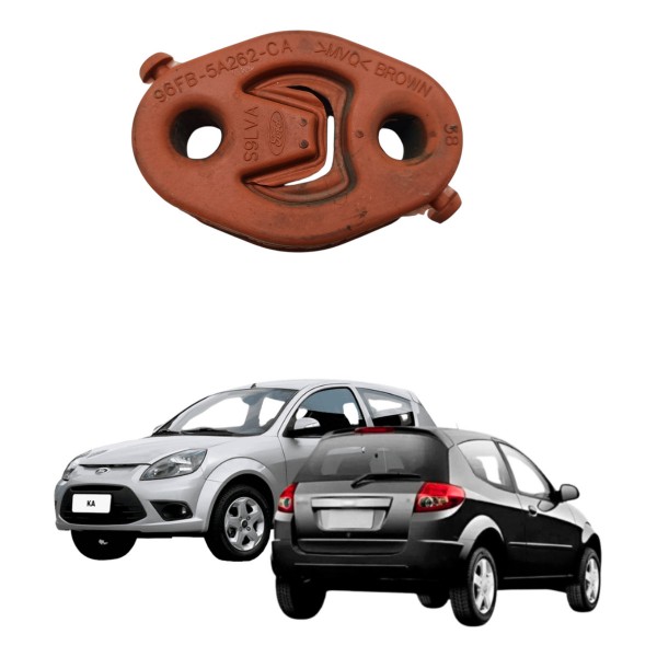 Borracha Coxim Suporte Do Escape Ford Ka 2008 2013 Usado
