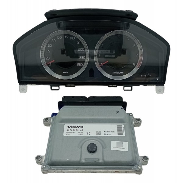 Kit Code Modulo Injeção Volvo Xc70 2009 Usado