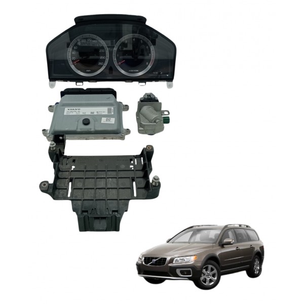 Kit Code Modulo Injeção Volvo Xc70 2009 Usado