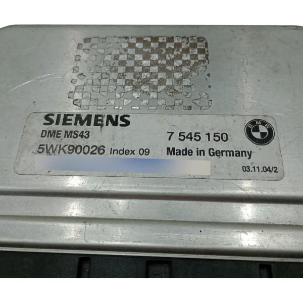 Modulo Code Injeção Bmw X5 3.0 2003 2005 Usado