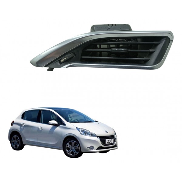 Difusor De Ar Direito Do Painel Peugeot 208 2014 2017 Usado