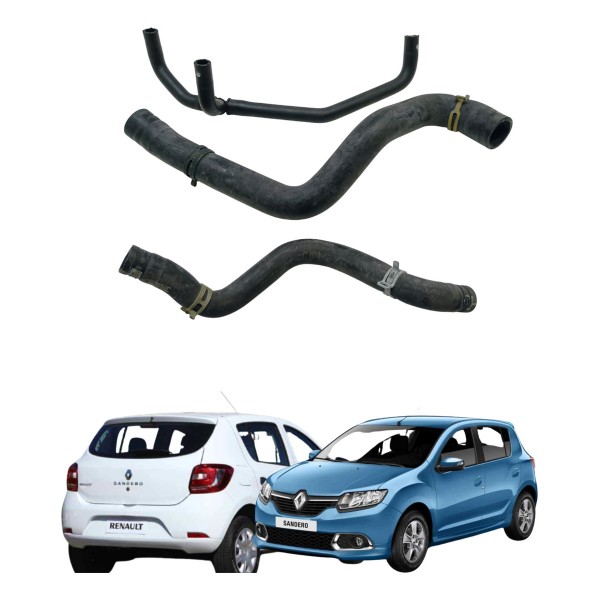 Par Mangueira Radiador Sandero 1.0 16v 2015 2019 Usado