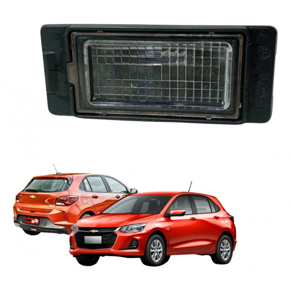 Luz De Placa Gm Onix 2020 2023 Original Usado