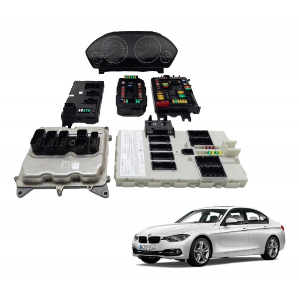 Kit Code Modulo Injeção Bmw 328i 2017 2.0 Active Flex Usado