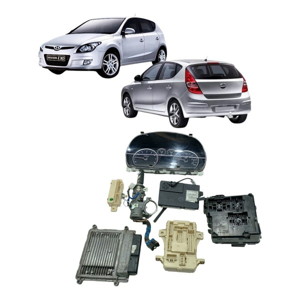 Kit Code Modulo Injeção Hyundai I30 2009 2012 2.0 Mec Usado