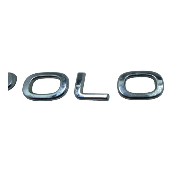 Escrita Logo Tampa Traseira Vw Polo Tsi 2018 2023 Usado