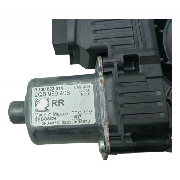 Motor Eletrico Vidro Da Porta Vw Polo Tsi 2018 2023 Usado