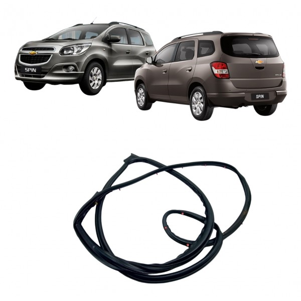 Borracha Interna Contorno Da Porta Gm Spin 2014 2018 Usado