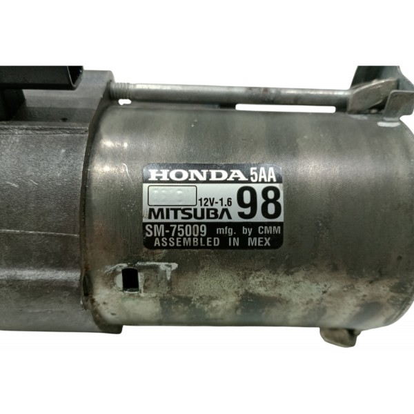Motor Arranque Partida Honda Civic G10 Crv 1.5 Sm75009 Usado