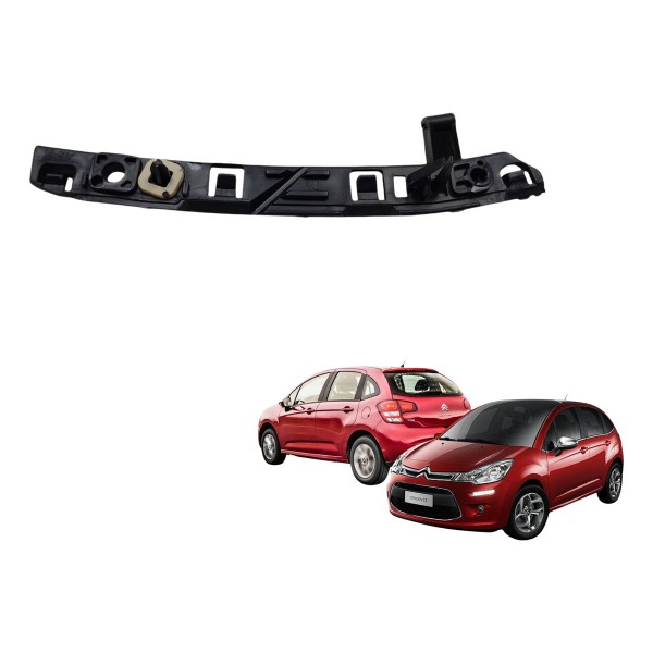Suporte Parachoque Traseiro Direito C3 2013 2017 Usado