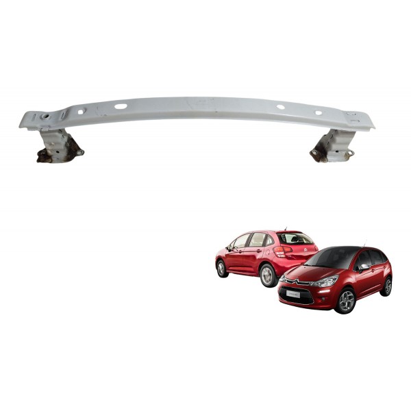 Alma Lamina Parachoque Traseiro Citroen C3 2013 2017 Usado