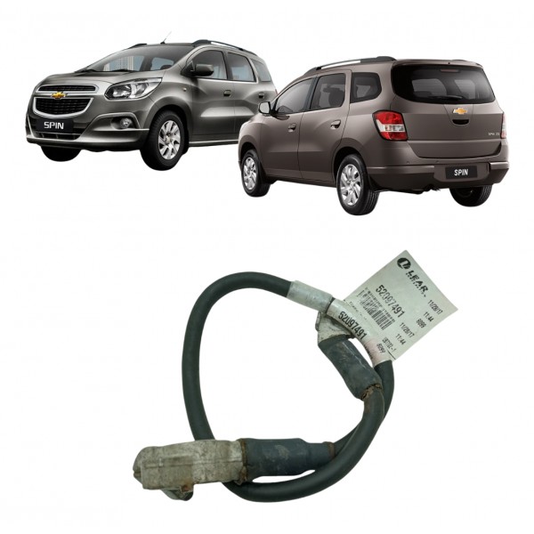 Cabo Polo Negativo Bateria Gm Spin 2015 2018 Usado