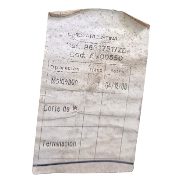 Forro Tecido Esquerdo Porta Mala Peugeot 307 Sedan Usado