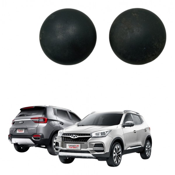 Par Tampa Furo Braço Parabrisa Chery Tiggo 3x 5x Usado
