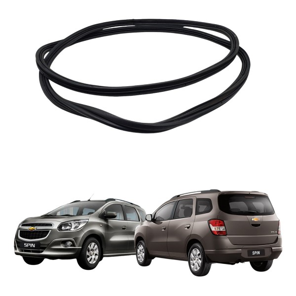 Borracha Comforto Vedação Porta Mala Gm Spin 2014 2018 Usado