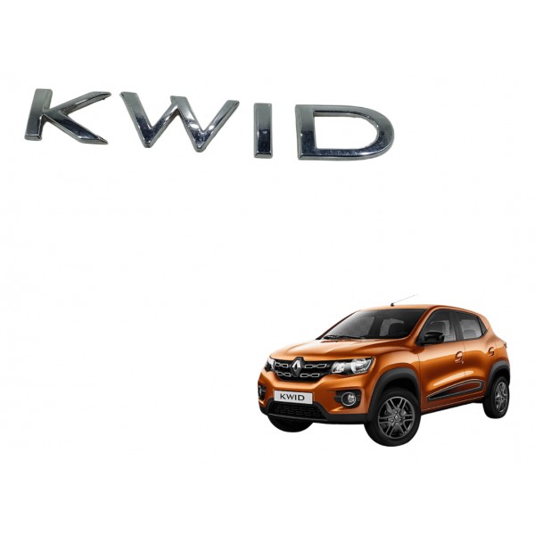 Emblema Logo Escrita Tampa Traseira Kwid 2020 2021 Usado