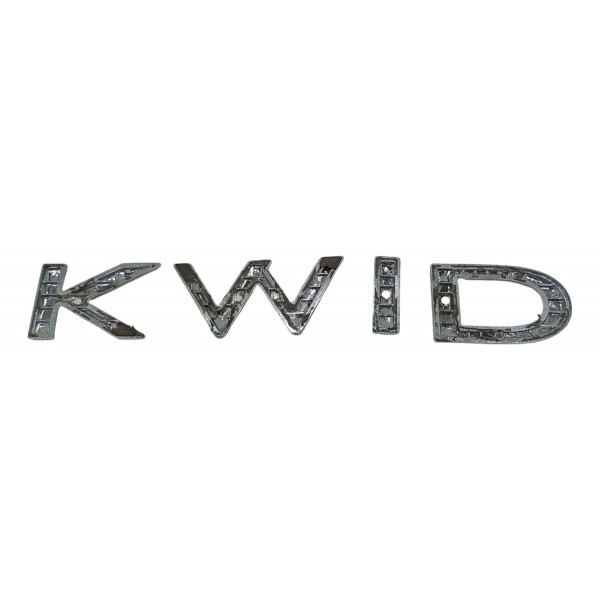 Emblema Logo Escrita Tampa Traseira Kwid 2020 2021 Usado