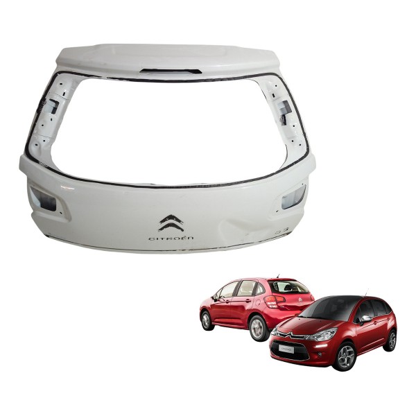 Tampa Traseira Porta Mala Citroen C3 2013 2016 Usado