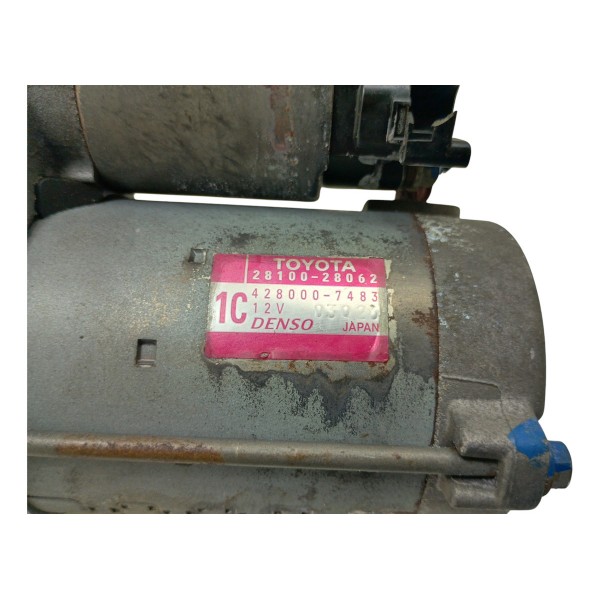 Motor Arranque Toyota Rav4 2.5 2013 2016 2810028062 Usado