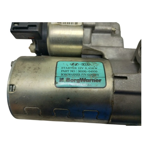 Motor Arranque Partida Hyundai Hb20 1.0 3cc Turbo Usado
