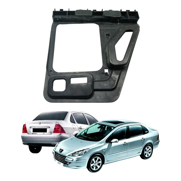 Guia Parachoque Traseiro Direito 307 2008 2011 Sedan Usado