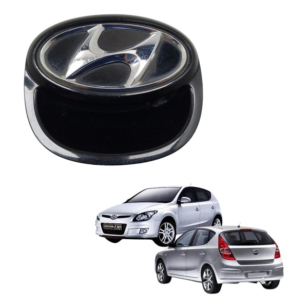 Emblema Puxador Tampa Traseira Hyundai I30 2009 2012 Usado