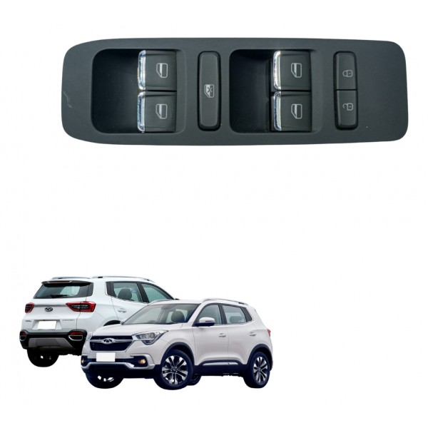 Botão Central Vidro Motorista Chery Tiggo 5x 2019 2021 Usado