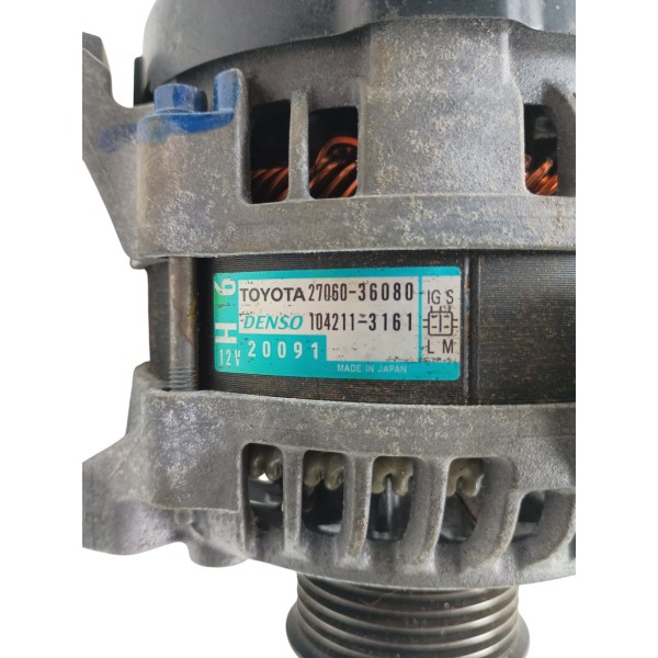 Alternador 12v Toyota Rav4 2.5 2014 2016 2706036080 Usado