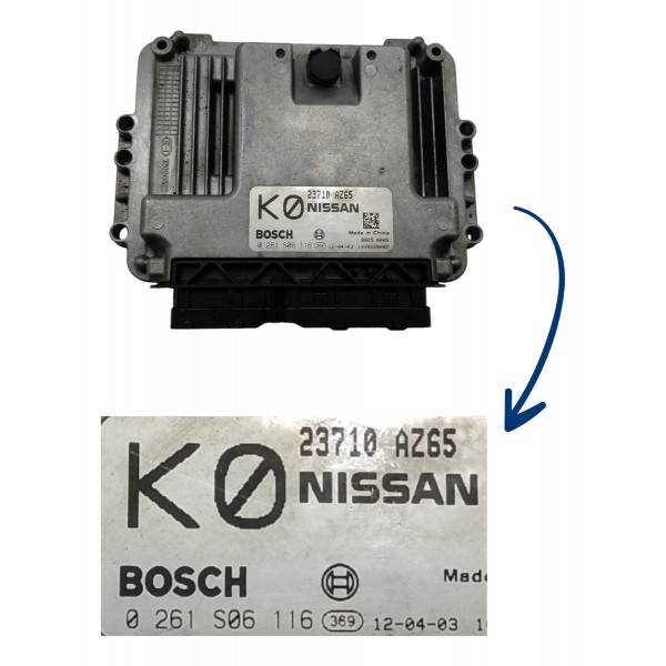 Kit Code Modulo Injeção Nissan Tiida 1.8 Sl 2013 Aut Usado