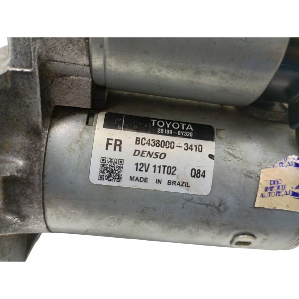Motor Arranque Partida Etios Yaris 1.5 281000y320 Usado
