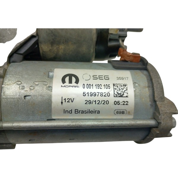 Motor Arranque Fiat Strada Uno Palio 1.0 1.4 51997820 Usado