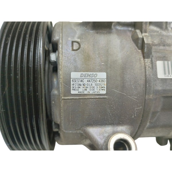 Compressor Ar Condicionado Corolla 2.0 2020 2023 Usado