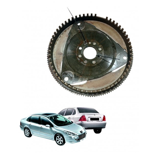 Volante Cremalheira Motor Peugeot 307 2.0 At 2008 2011 Usado