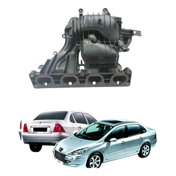 Coletor Admissão Peugeot 307 2.0 16v 2007 2011 Usado