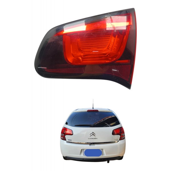 Lanterna Da Tampa Traseira Citroen C3 2013 2019 Usado