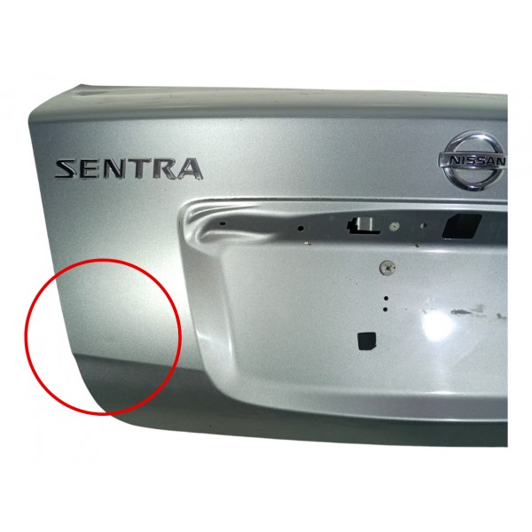 Tampa Porta Mala Traseira Nissan Sentra 2007 2013 Usado