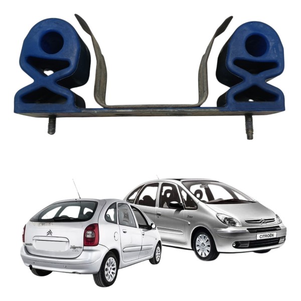 Coxim Borracha Suporte Escape Xsara Picasso 2004 2012 Usado