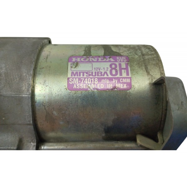 Motor Arranque Partida 12v Honda Fit City Sm74018 1.2 Usado