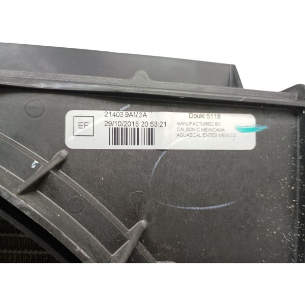 Kit Conjunto Radiador Nissan Sentra 2.0 2014 2019 Usado