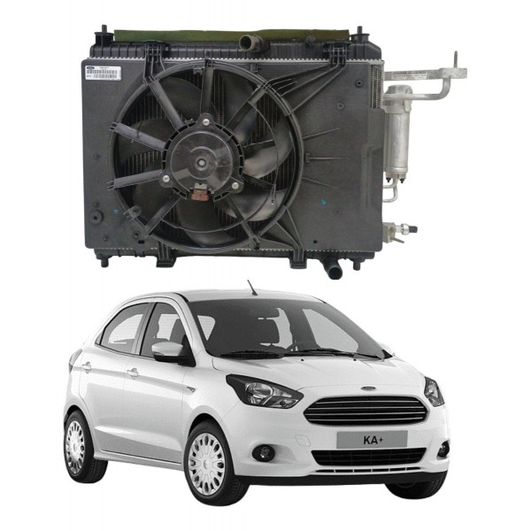Kit Radiador Ford Ka 1.5 Motor Sigma 2014 2017 Usado