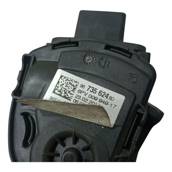 Pedal Acelerador Citroen C3 Peugeot 208 2013 Até 2017 Usado