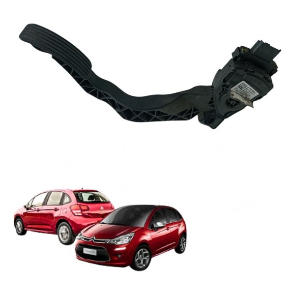 Pedal Acelerador Citroen C3 Peugeot 208 2013 Até 2017 Usado